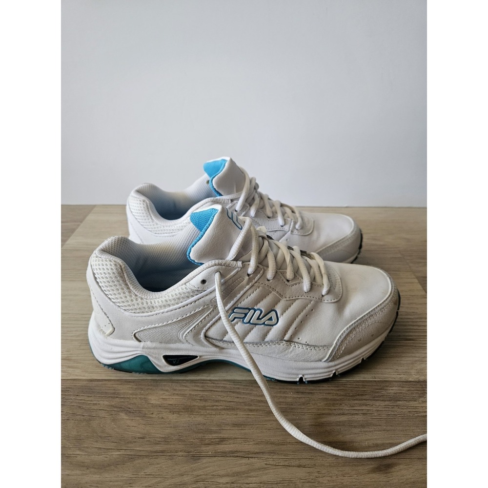 Fila Cool Max Memory Foam Women's Shoes White Running/Walking Size 9